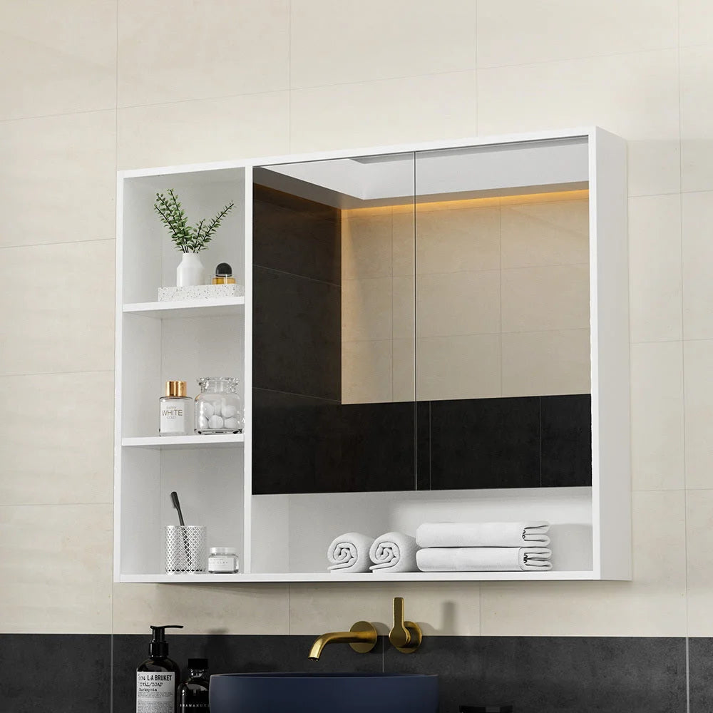 Cefito Bathroom Mirror Cabinet 100CM Vanity Medicine Wall