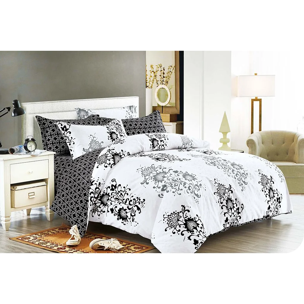 Chateaux Duvet Quilt Cover Set Super King Size - Home &