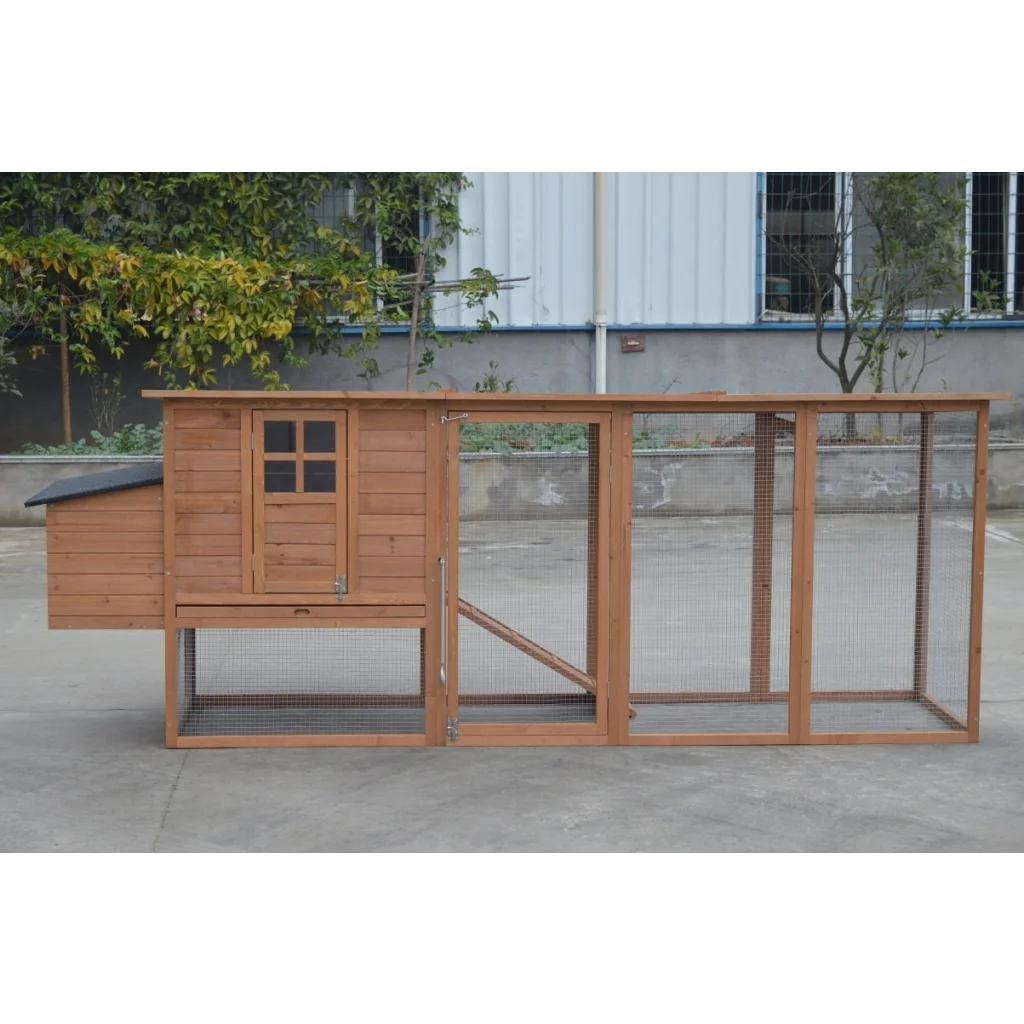 Chicken Coop XXL 280cm Guinea Pig Rabbit Hutch Ferret House