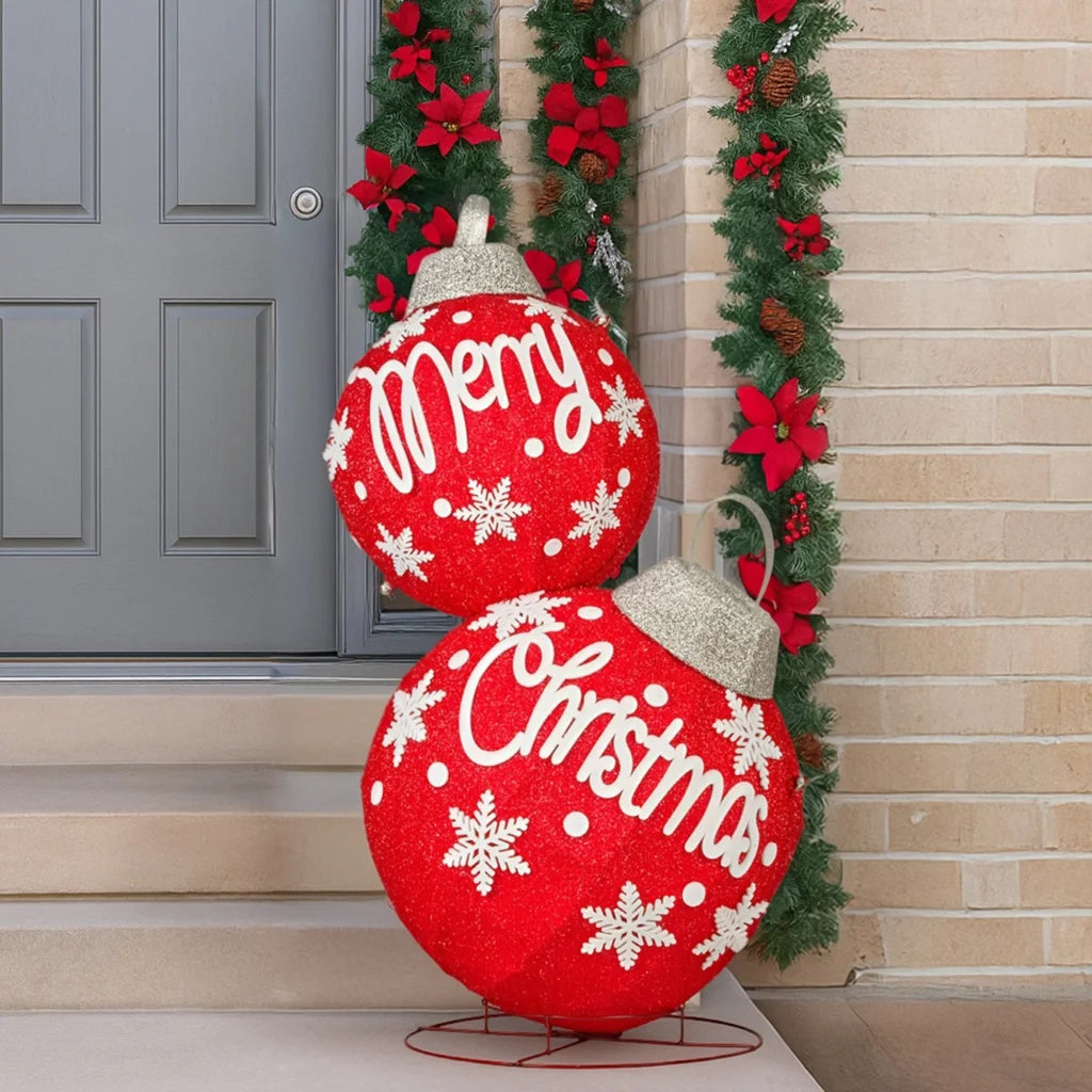 Christabelle Oversized Christmas Bauble Display Warm White