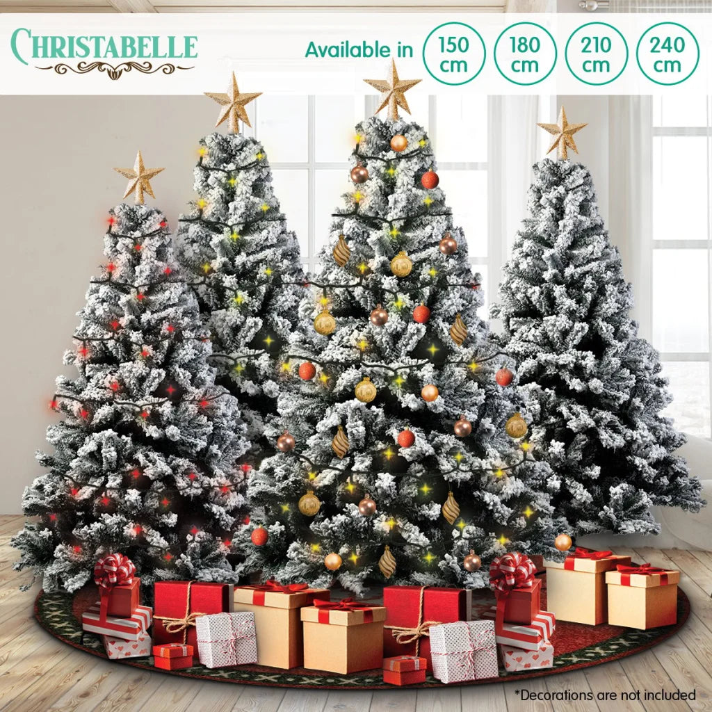 Christabelle Snow-Tipped Artificial Christmas Tree 1.8m