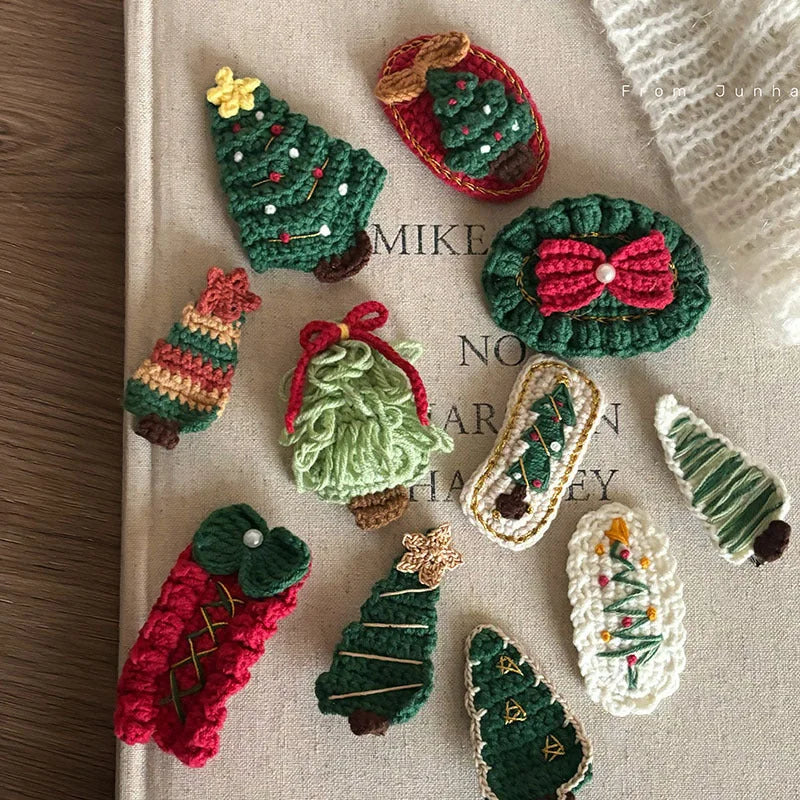 Christmas Collection Hair Clips - Set of 5 Random Main