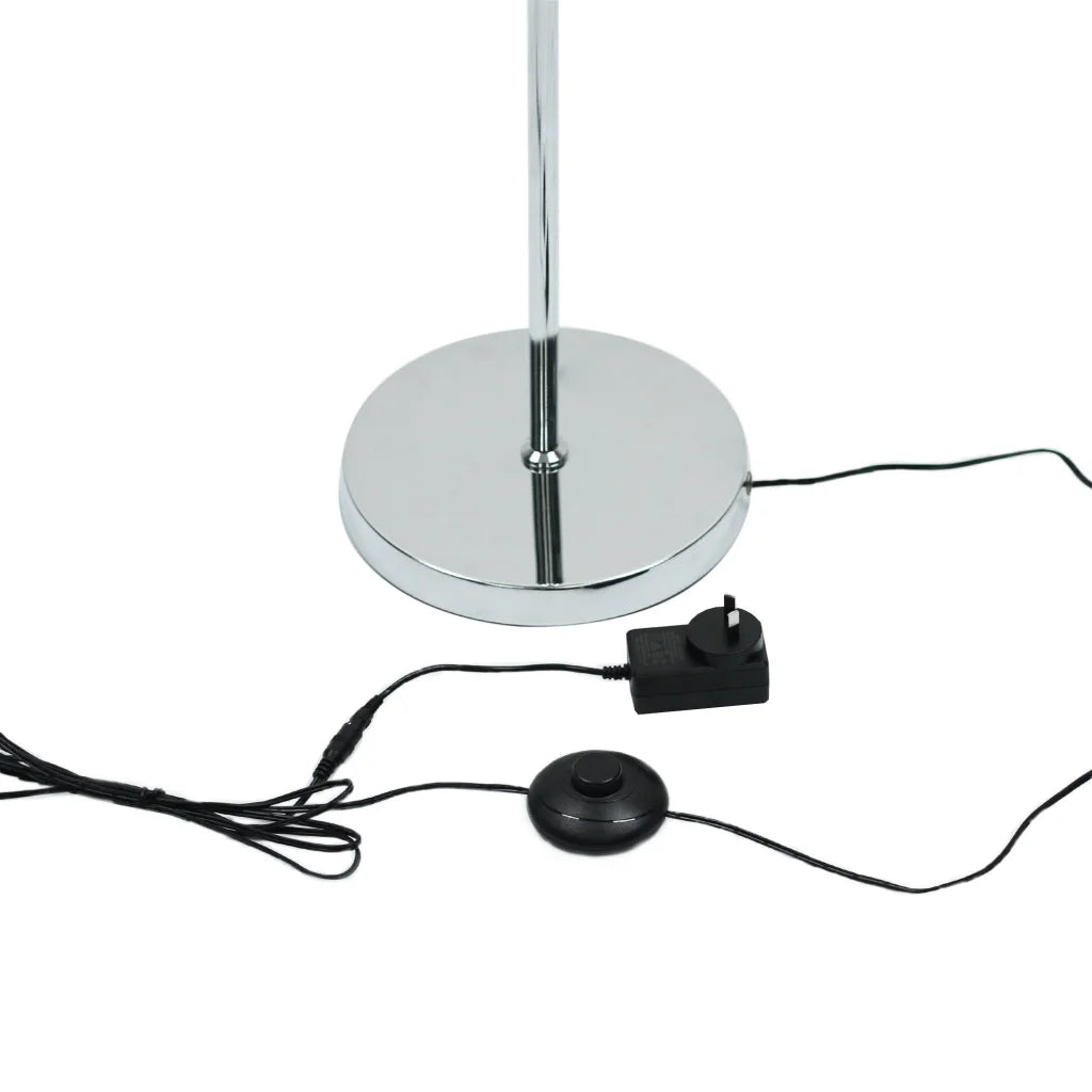 Cirrhi LED Floor Lamp - Chrome - Home & Garden > Lighting >