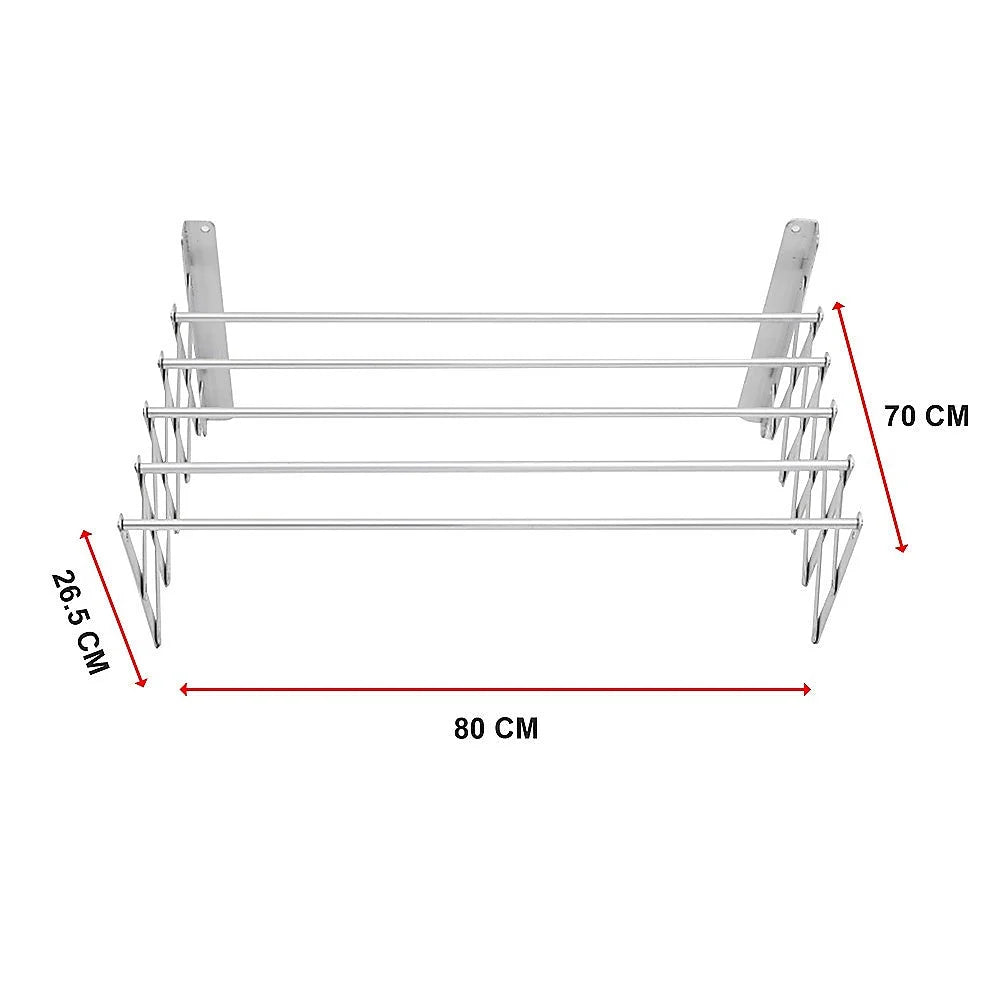 Clothes Airer Pull Out Expander Line RV Laundry Accessories