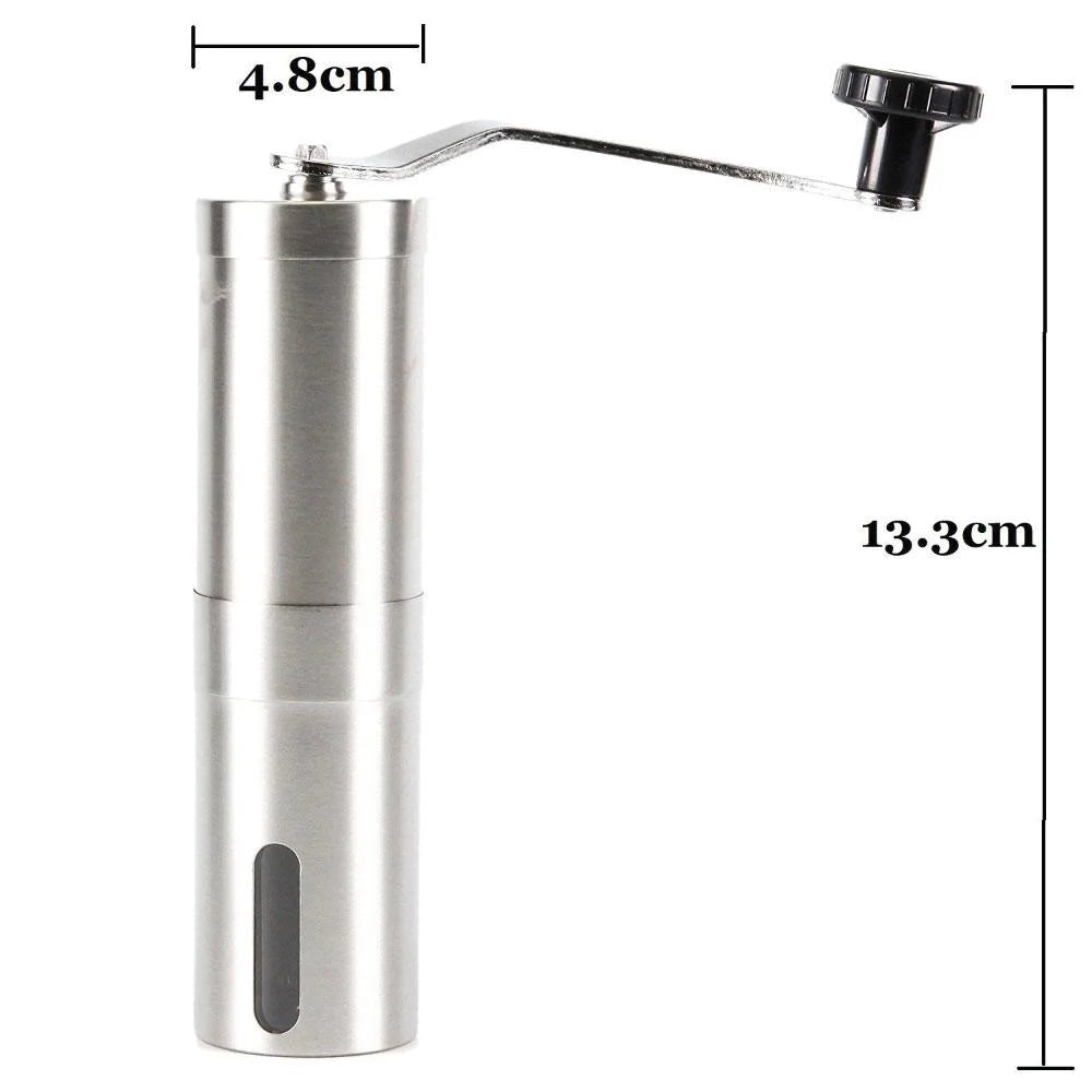 Coffee Bean Grinder Stainless Steel Ceramic Burr Manual