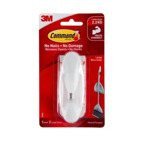 COMMAND Hook 17069 Large Wire - Pack of 4