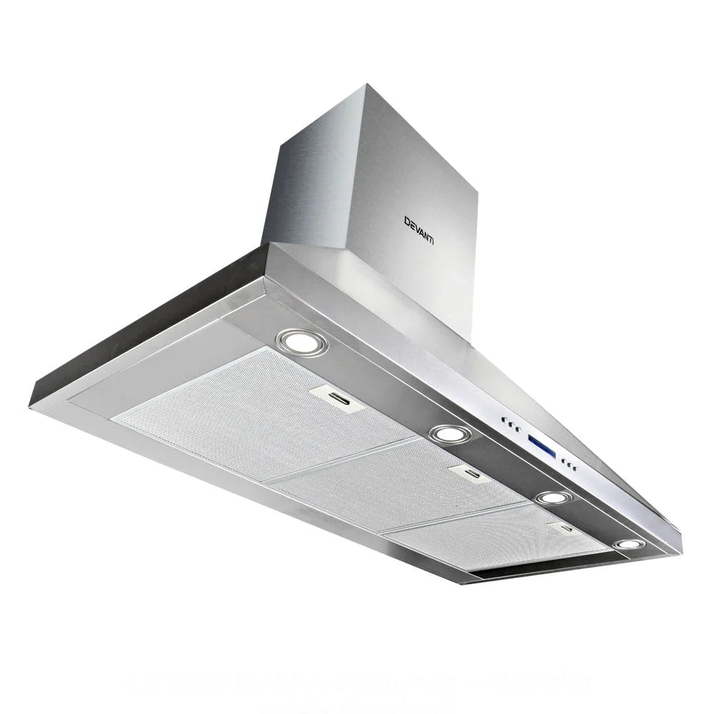Commercial BBQ Rangehood 1500mm - Silver - Appliances