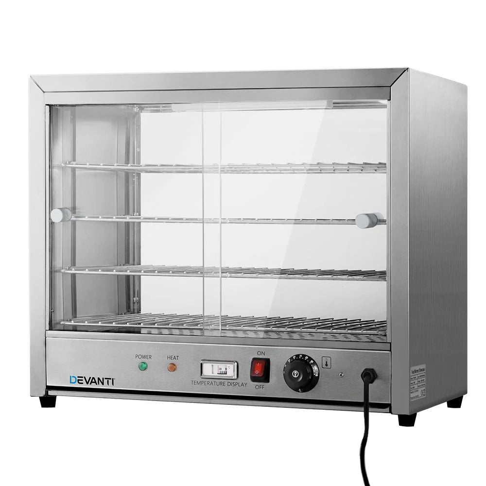 Commercial Food Warmer Pie Hot Display Showcase Cabinet - 4