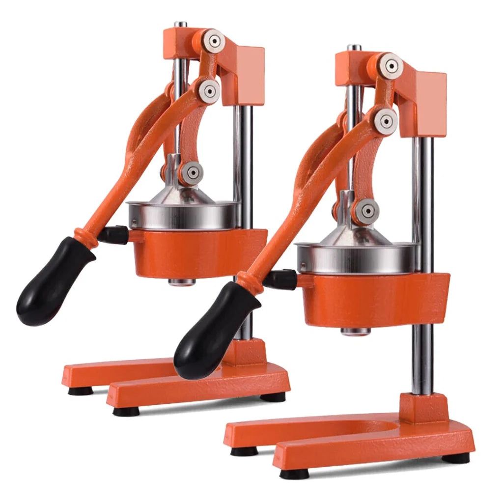 Commercial Manual Juicer 2x Hand Press Juice Extractor Squeezer Citrus Orange - Premium