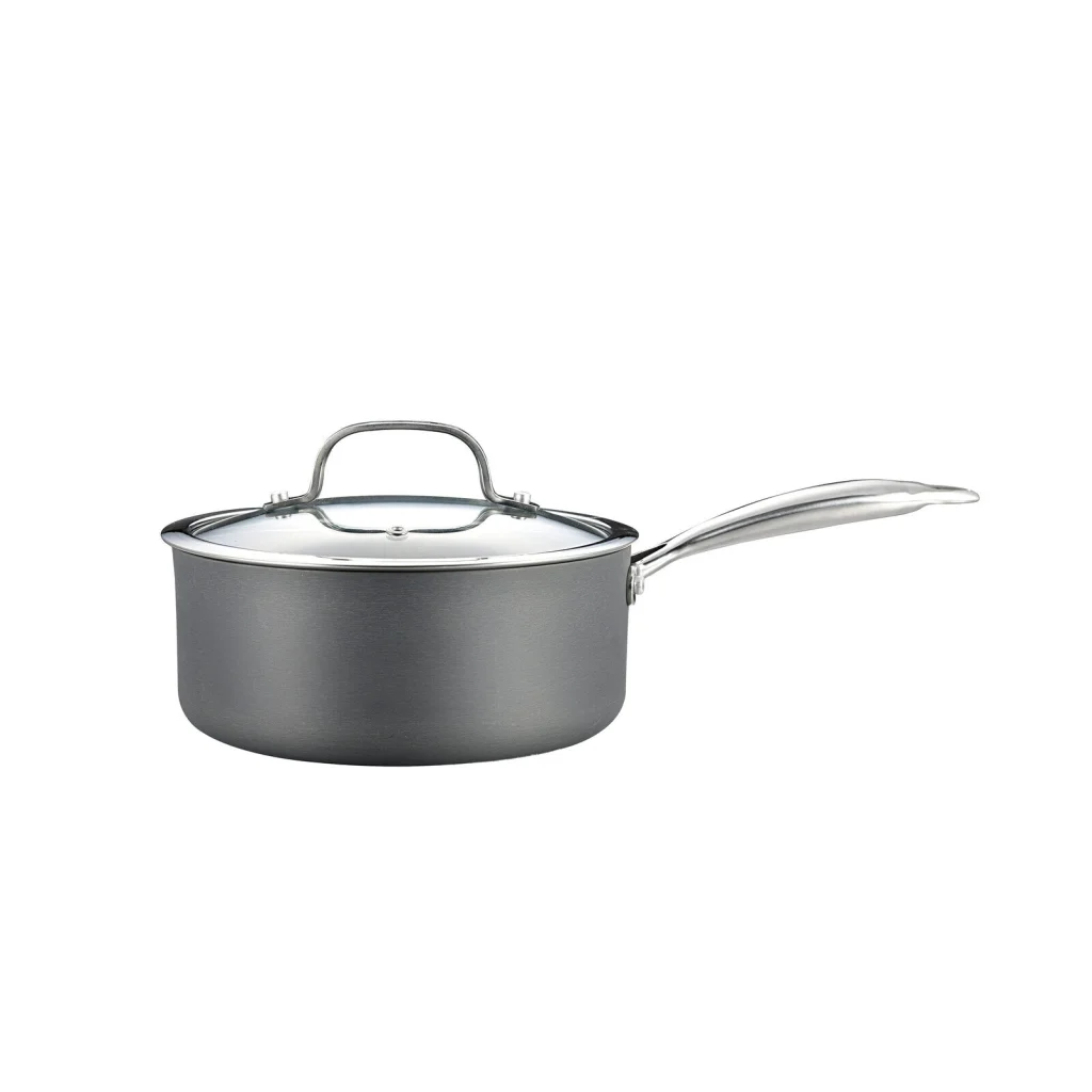 Cookware Set 8-Piece with Non-stick Coating and Glass Lids