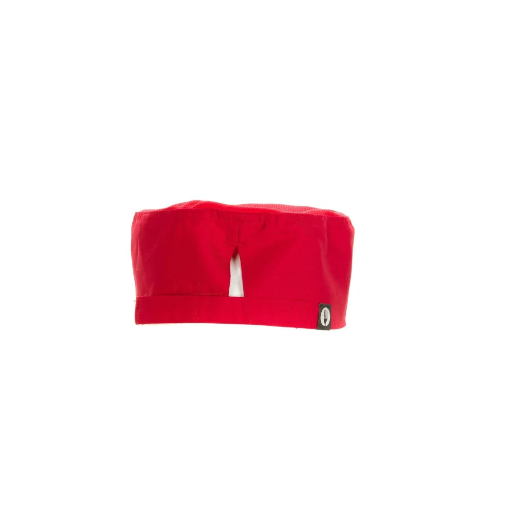 Cool Vent Red Chef Beanie by Chef Works - Home & Garden >