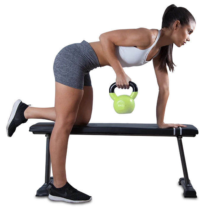 CORTEX 8kg Vinyl Kettlebell - Sports & Fitness