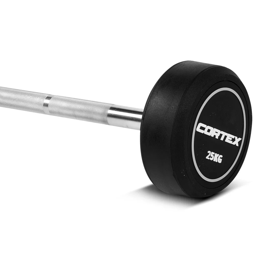 CORTEX ALPHA Series Fixed Barbell Set 100kg with Stand