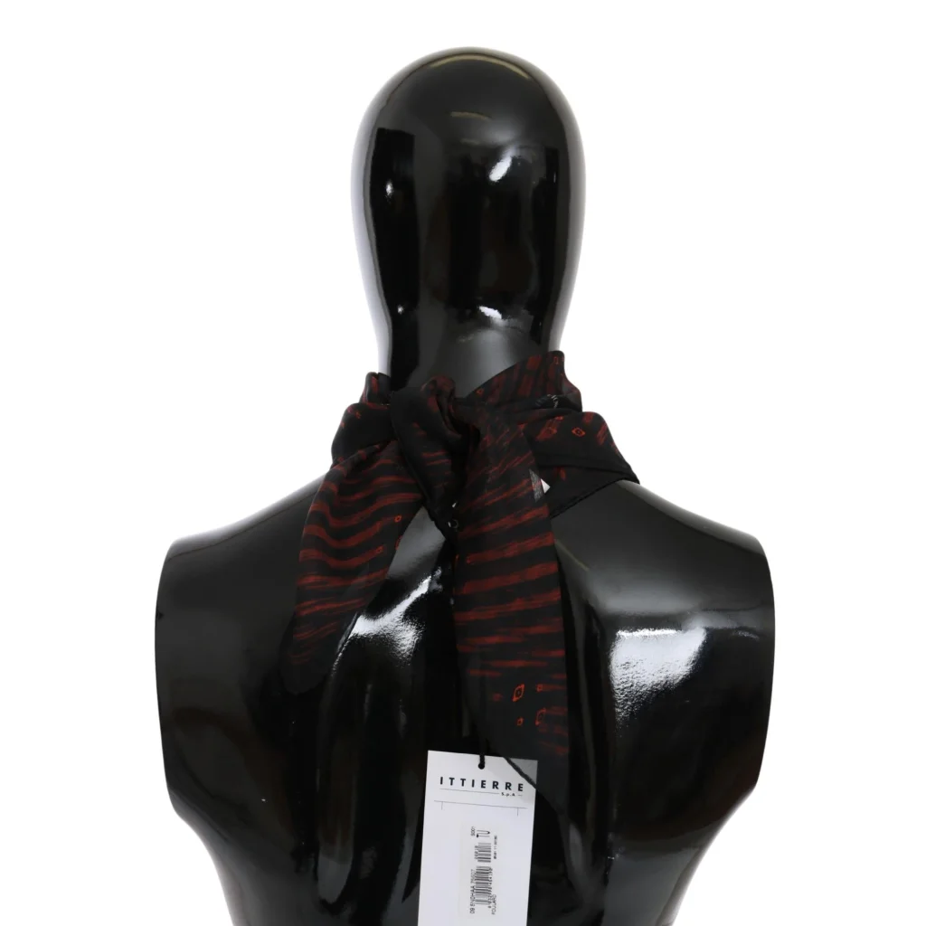 CoSTUME NATIONAL CNC Silk Scarf Bandana Hat One Size Women