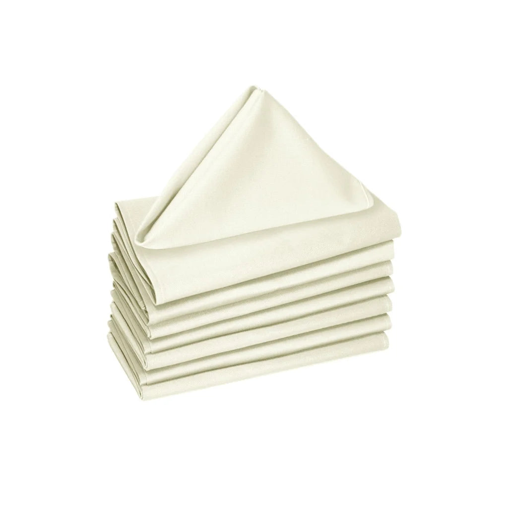 Cotton Napkins Hoydu Set of 8 Marshmallow 278