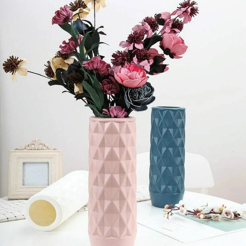 Creative Plastic Vase for Home Decoration - Flower
