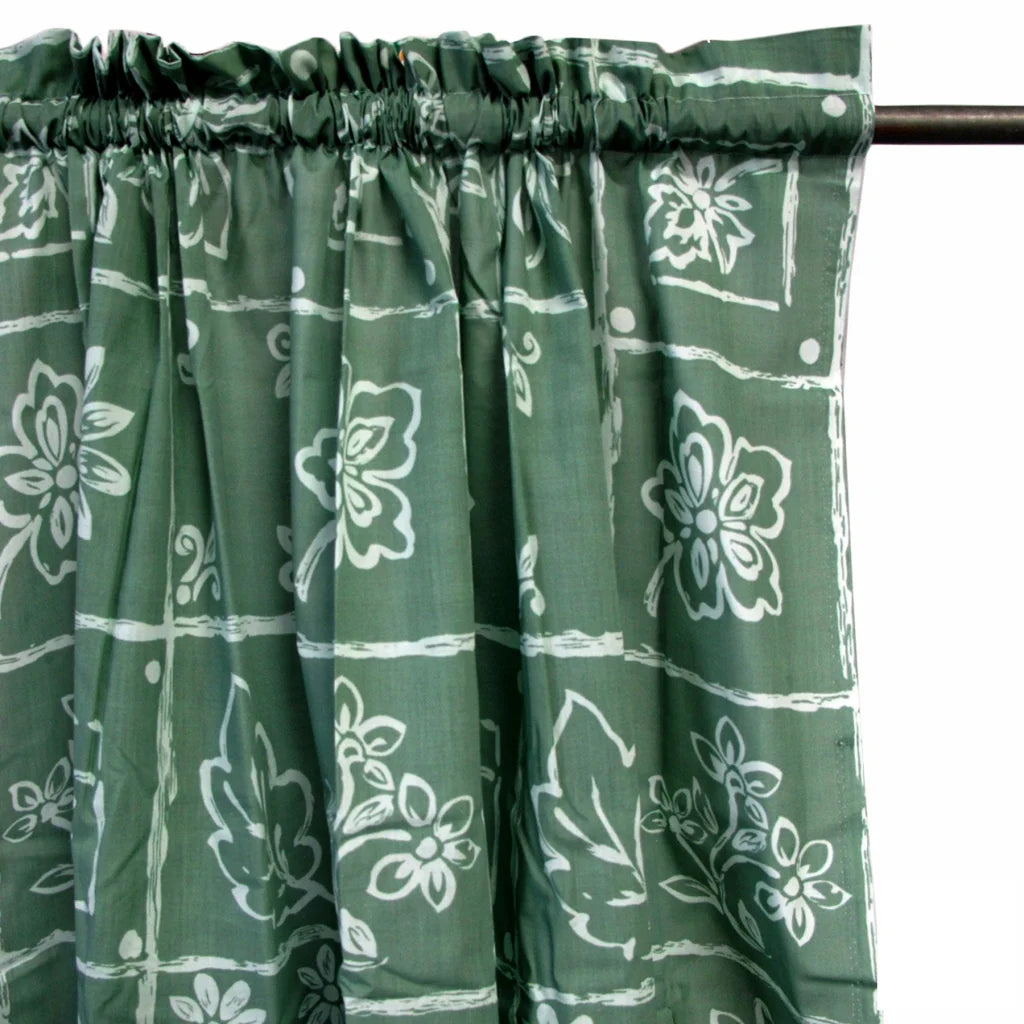 Curtains Home Innovations Pair Polyester Cotton Rod Pocket