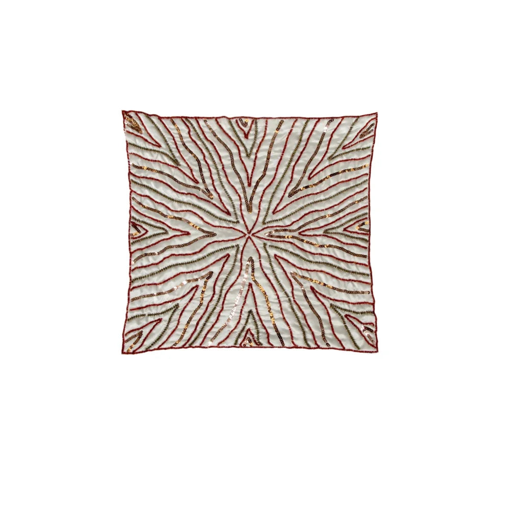 Cushion Cover IDC Homewares Sequin Bella Cream - Home &