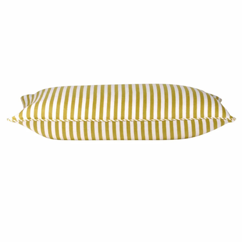 Cushion Covers Pack of 4 Dandi Mustard Yellow & White