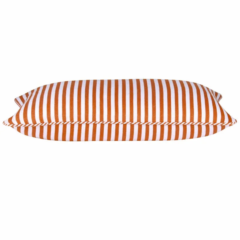 Cushion Covers Pack of 4 Dandi Orange & White Rectangle