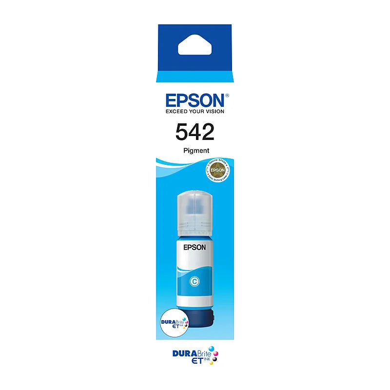 Cyan EcoTank Bottle - EPSON T542