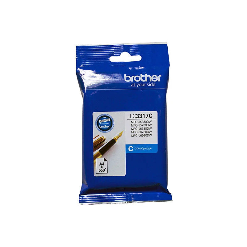 Cyan Ink Cartridge BROTHER LC-3317