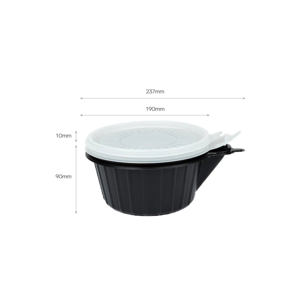 Dalat Heating Lunch Box Container 23cm Round 20 Pack - Home