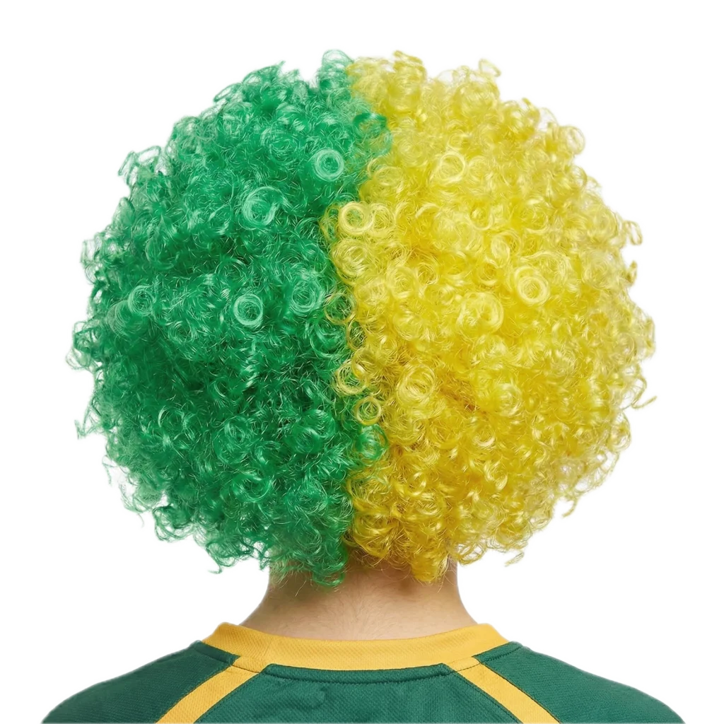 DELUXE AUSSIE AFRO WIG Costume Party Fancy Curly Hair Disco