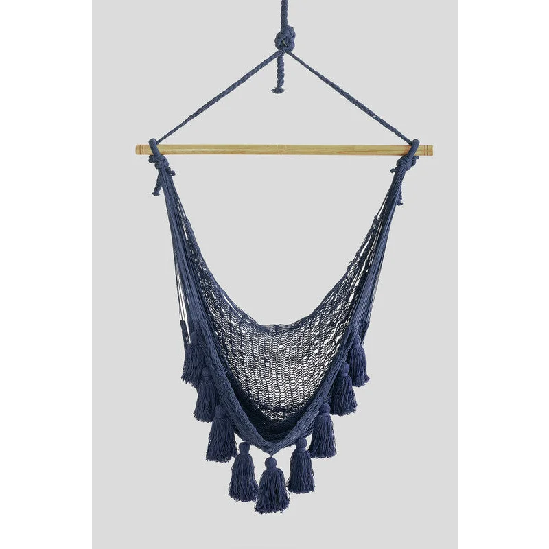 Deluxe Extra Large Mexican Hammock Chair in Outdoor Cotton
