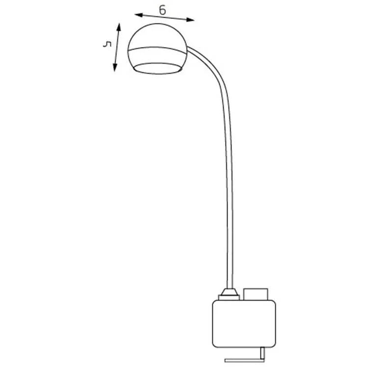 Desk Lamp Inbuilt LED Multi-Functional - Home & Garden
