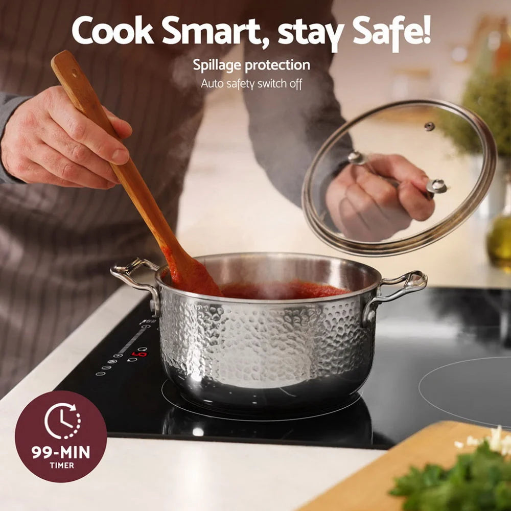 Devanti Induction Cooktop 60cm Electric Cooker - Appliances