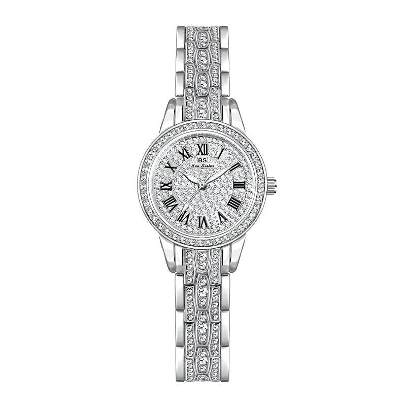 Diamond Chain Women Watch - Elegant and Stylish - Rose Gold