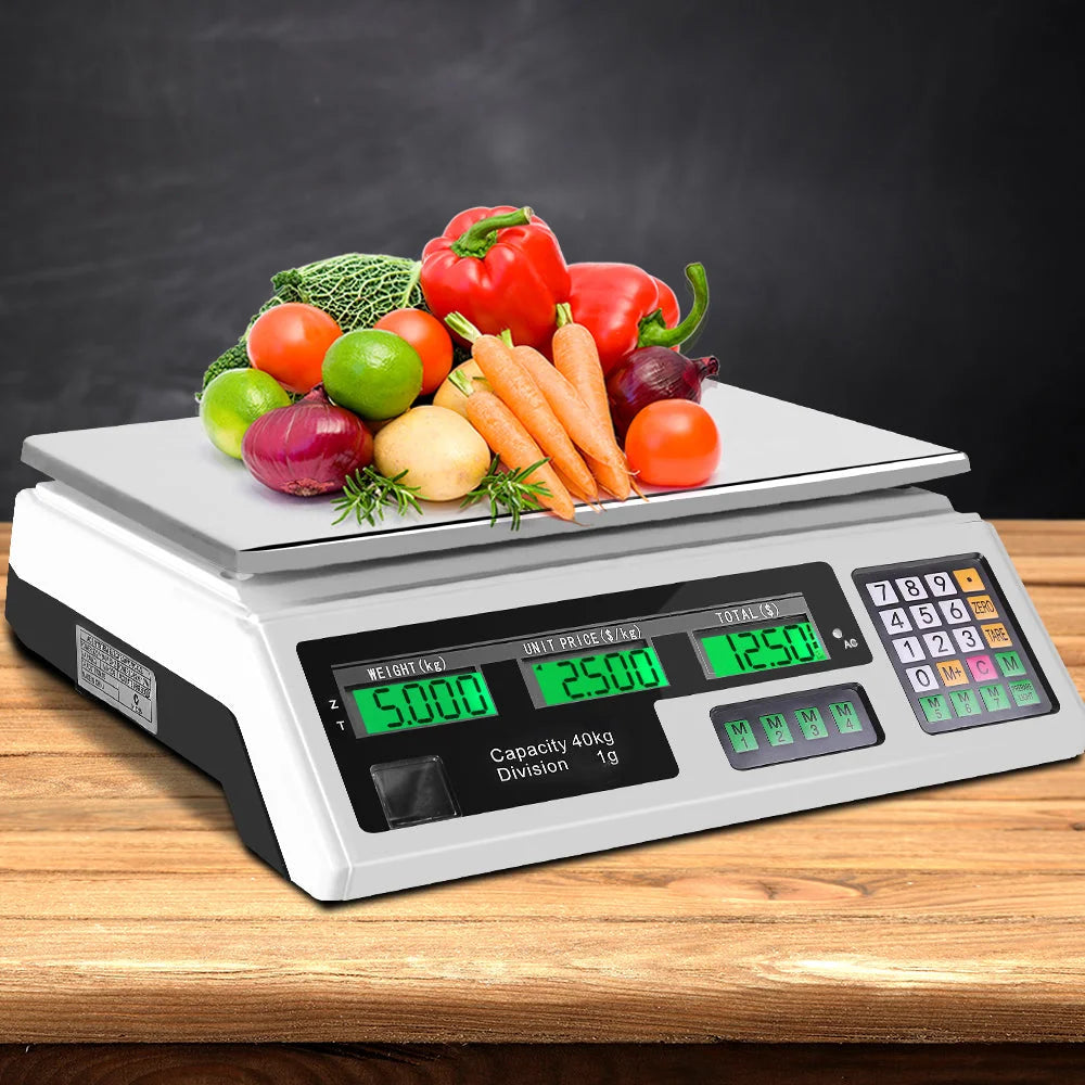 Digital Kitchen Scale 40KG Electronic Scales Shop Market