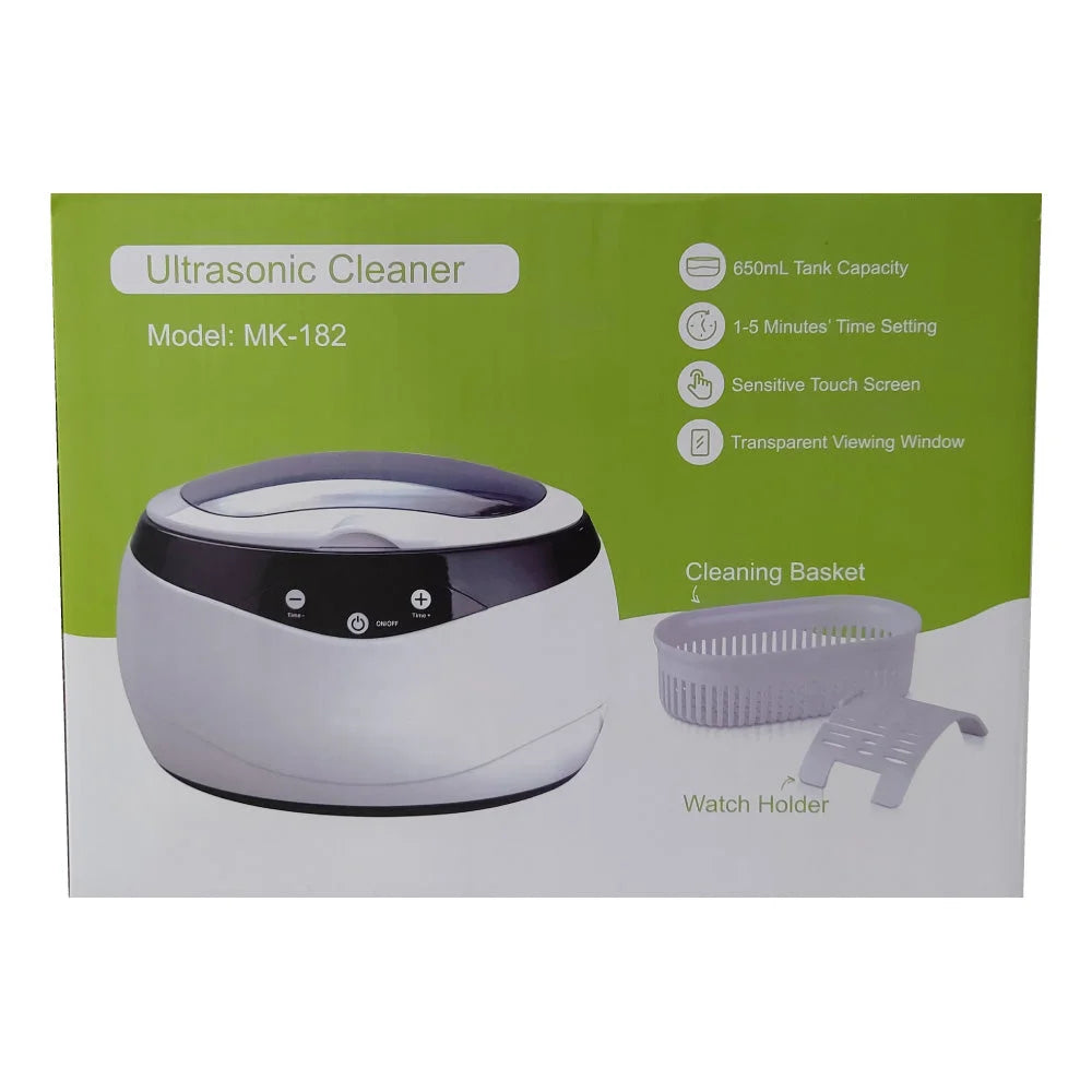 Digital Ultrasonic Cleaner 650ml Ultra Sonic Bath Heated