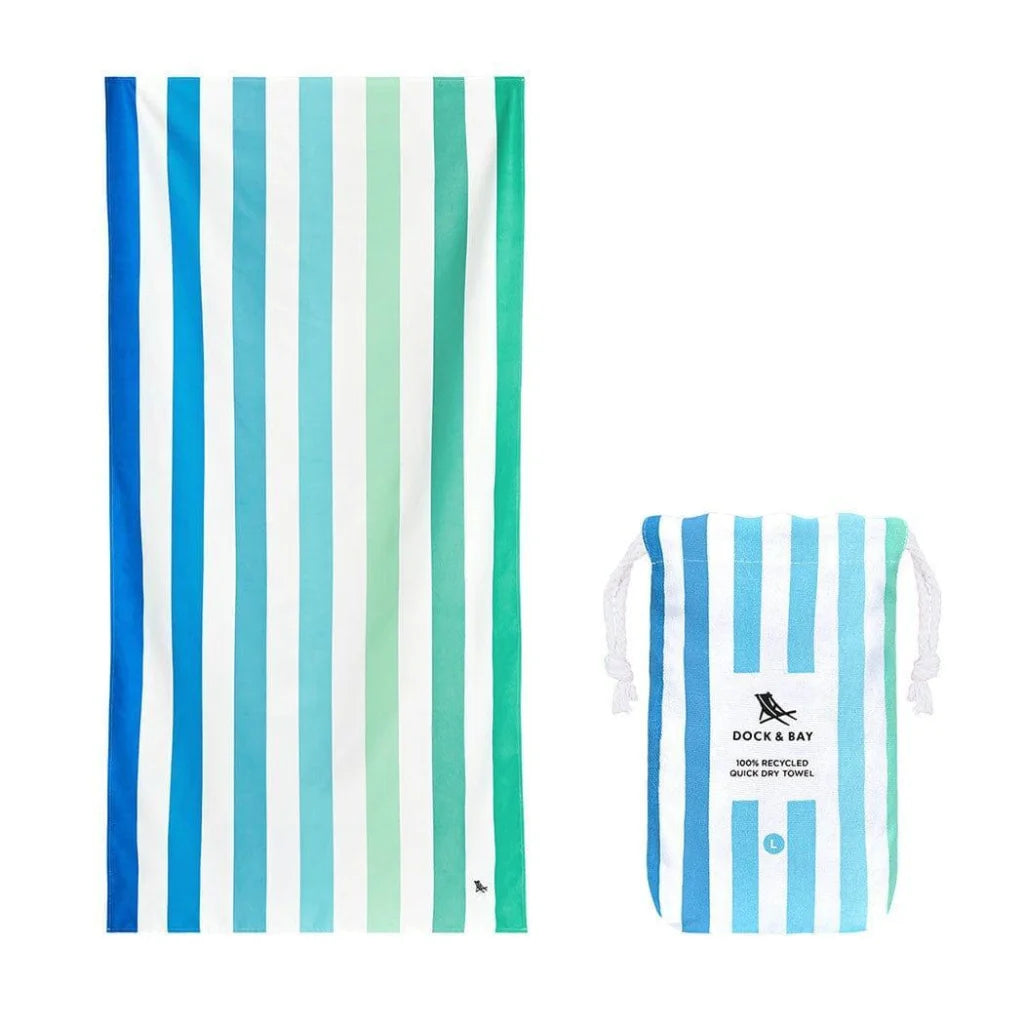 Dock & Bay Beach Towel Cabana Collection L | Quick Dry | Endless River-1973193415470485504