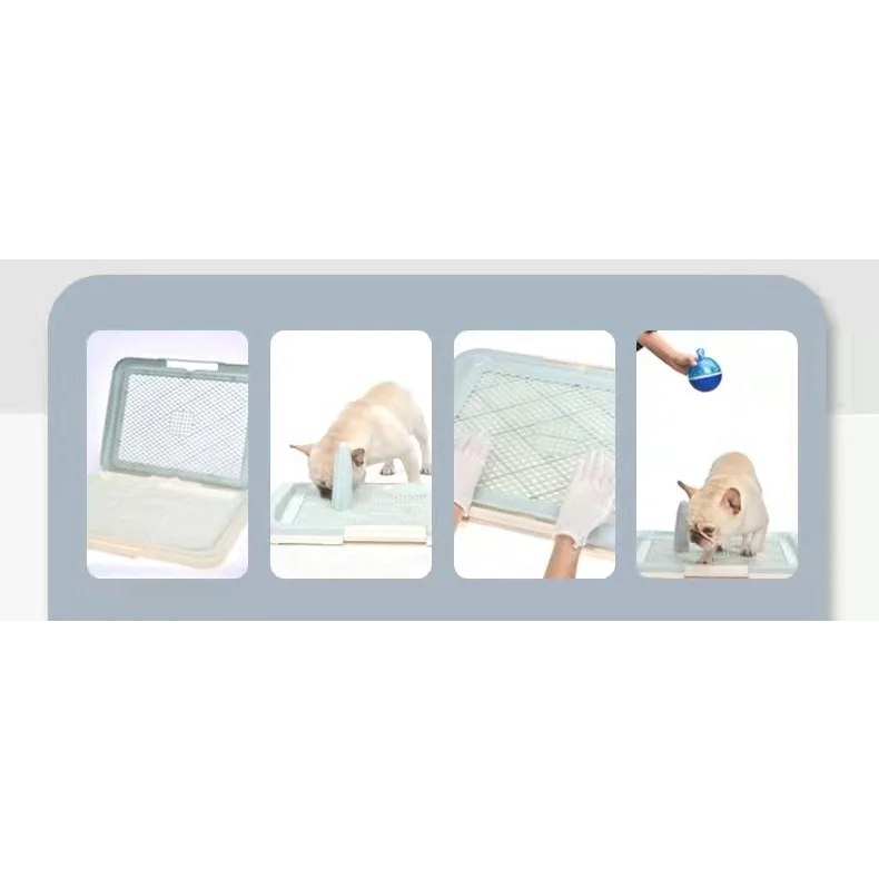Dog Potty Training Tray Large Portable Pet Puppy Toilet Loo