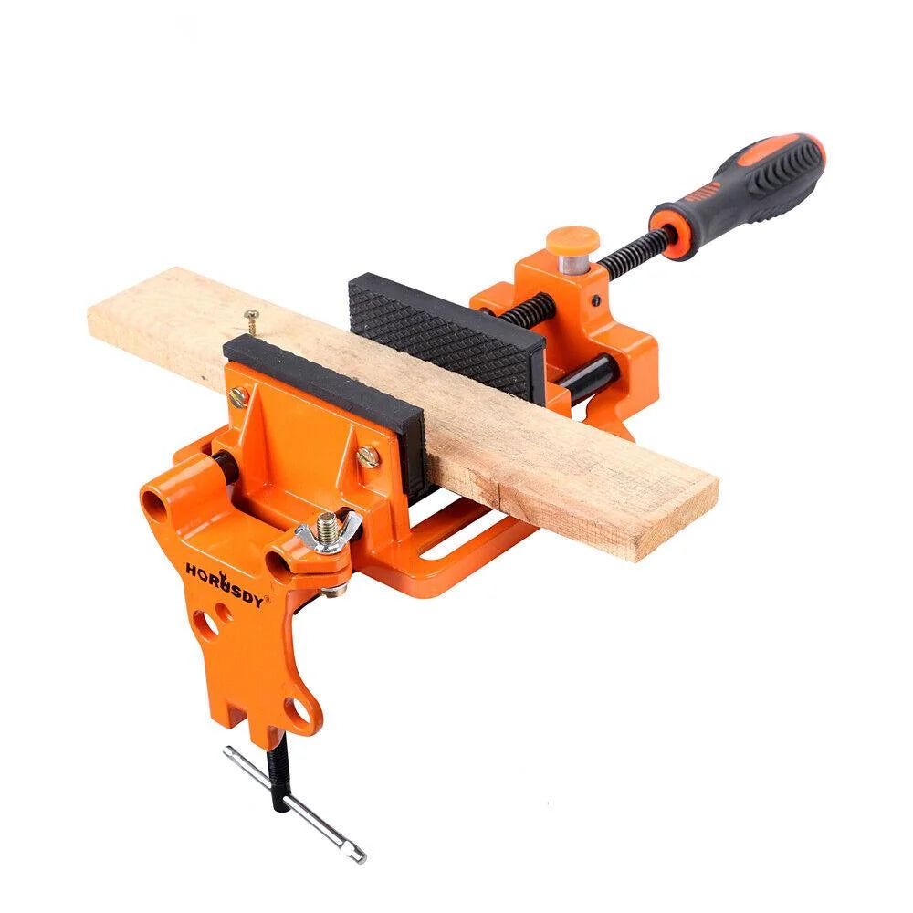 Drill Press Bench Vice 90mm Quick Release Clamp Jaw