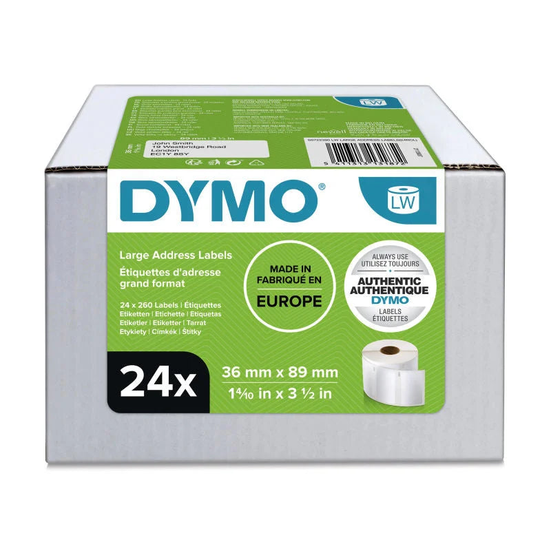DYMO LW Large Address Labels Bulk - Pack of 24