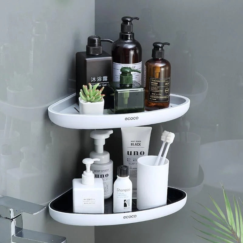 Ecoco Bathroom Corner Shower Shelf Corner Shower Caddy