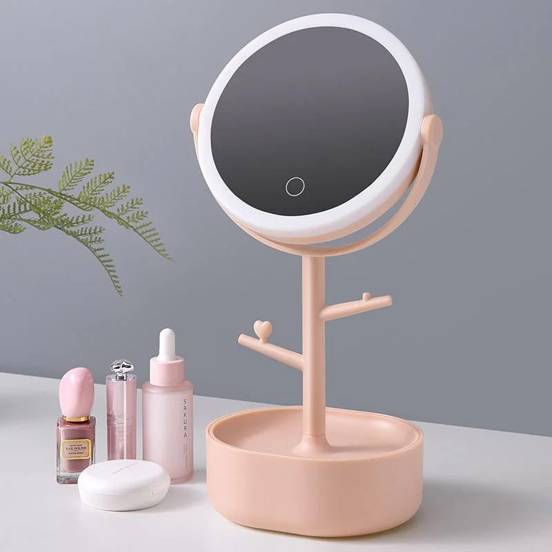 Ecoco Smart LED Light Cosmetic Makeup Mirror USB Touch