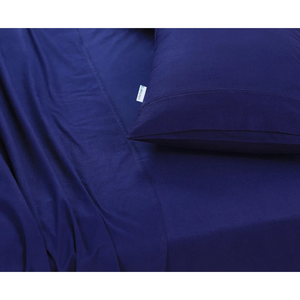 Egyptian Cotton Bed Sheets Set 100% Vintage Washed 500TC