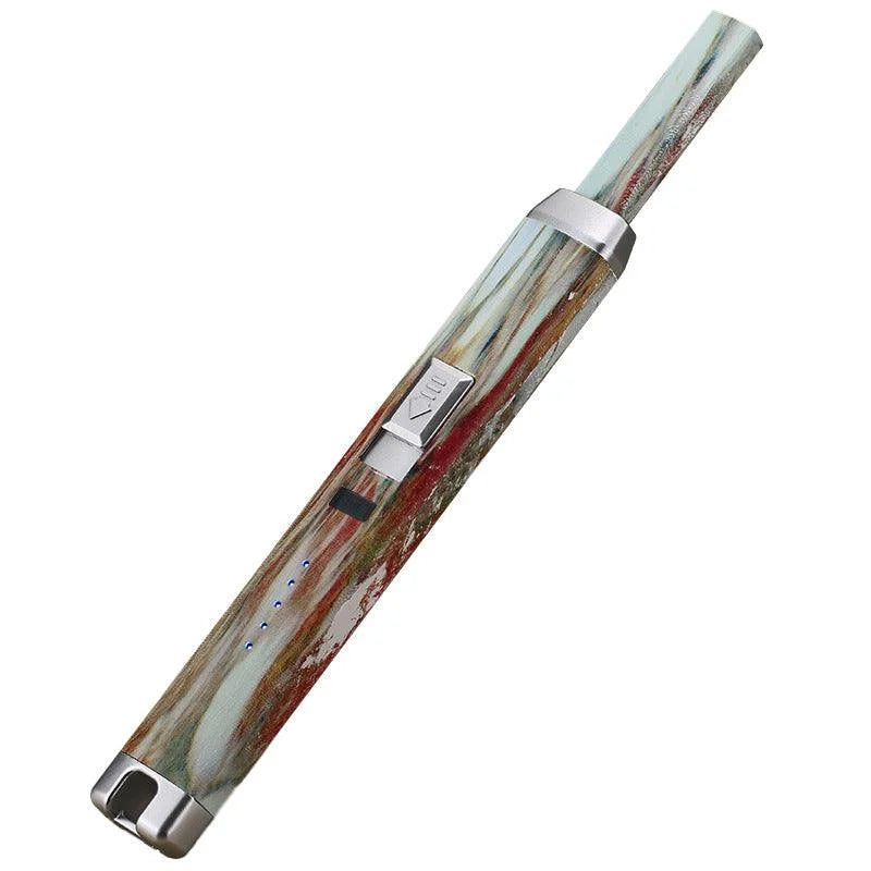 Electronic Usb Rechargeable Pulse Arc Candle Lighter