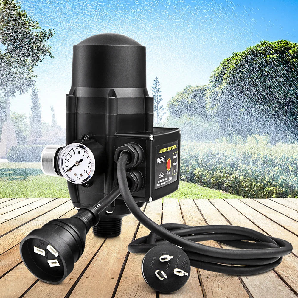 Electronic Water Pump Controller Automatic Adjustable Black