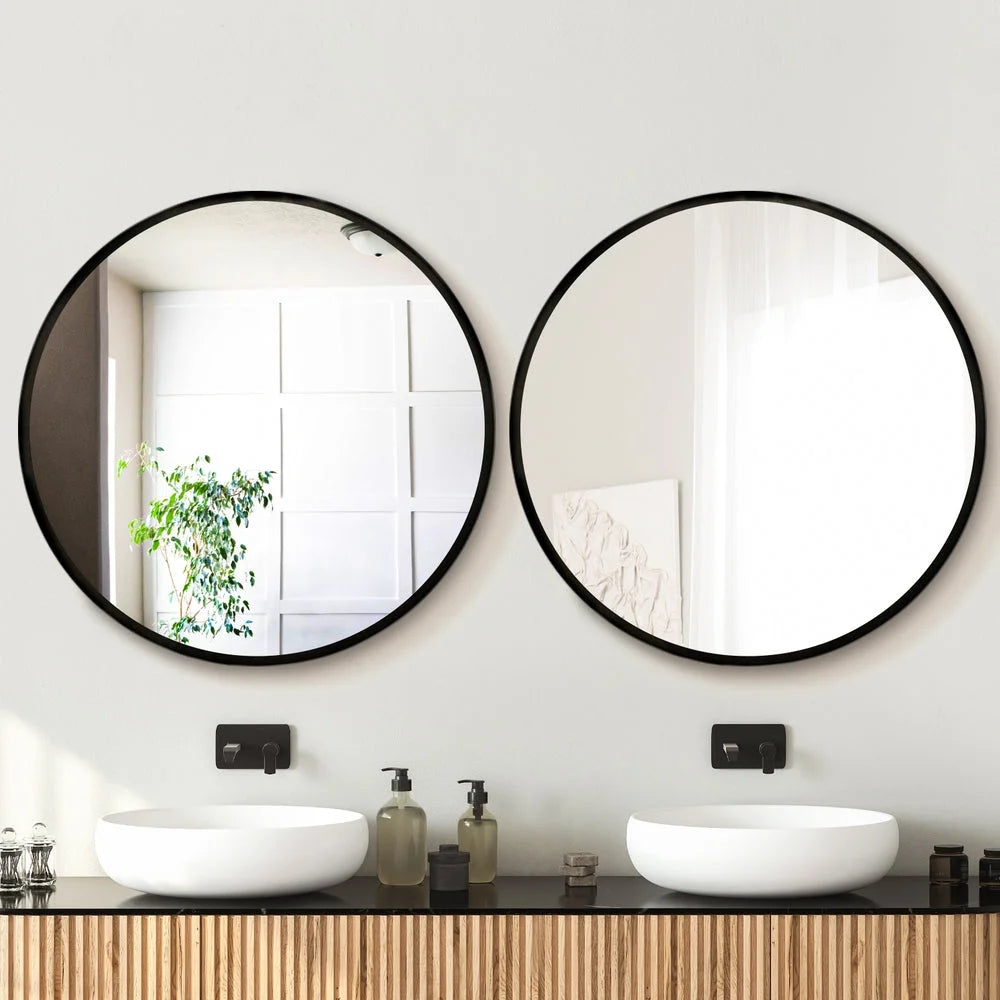 Embellir 2 Wall Mirror Makeup 90cm Home Decor Framed