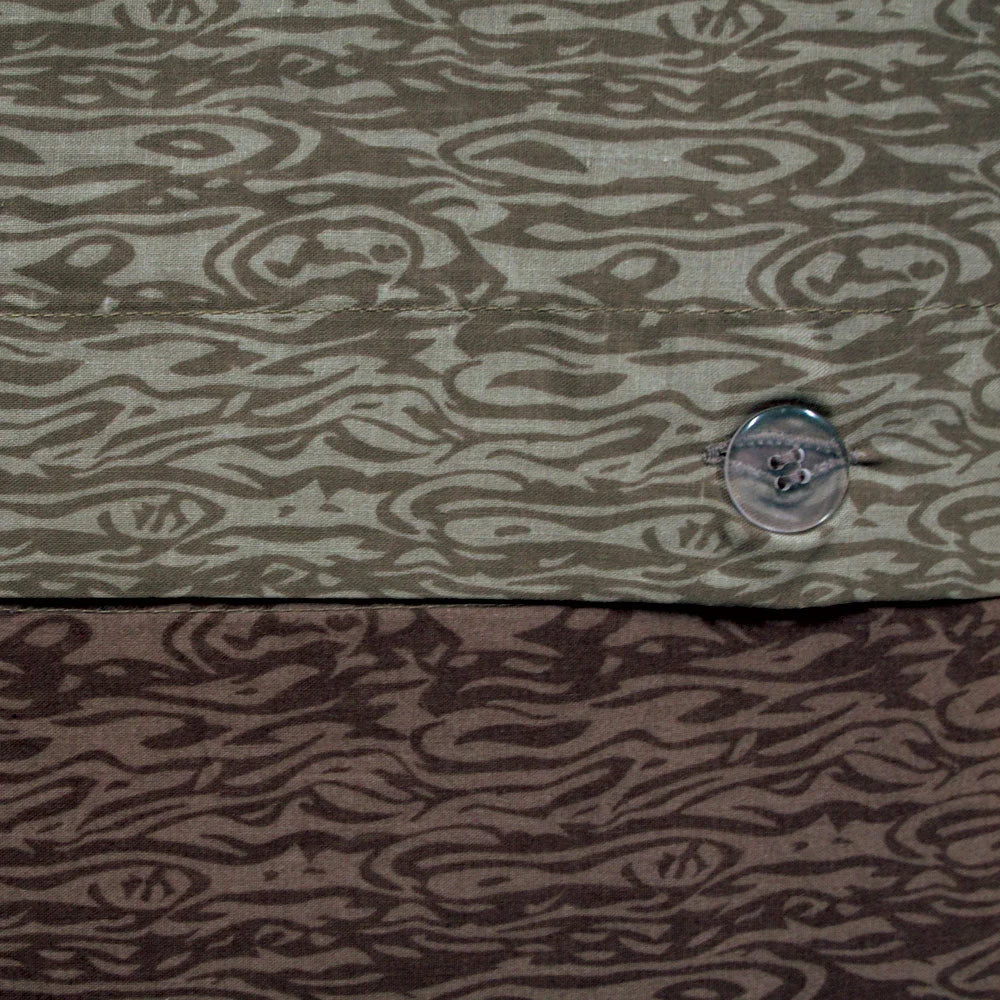 Essentially Home Living Moray Chocolate Quilt Cover Set