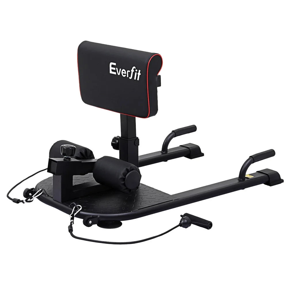 Everfit Deep Sissy Squat Weight Bench Adjustable Leg