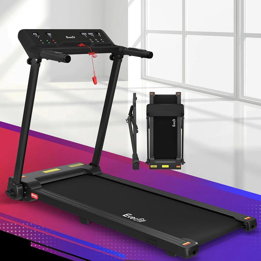 Everfit Treadmill Electric Gym Fitness Exercise Knob Foldable