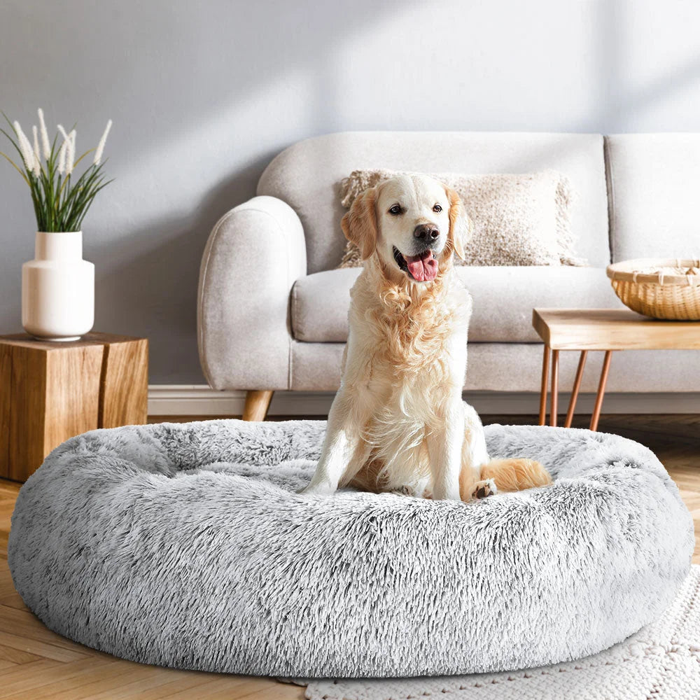 Charcoal 110cm extra large dog with lower support frame and fitted legs