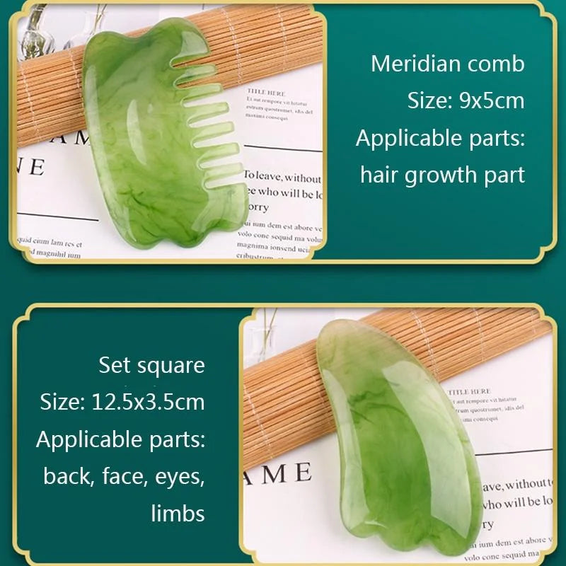 Facial Tendon Stick For Massage And Acupuncture Resin
