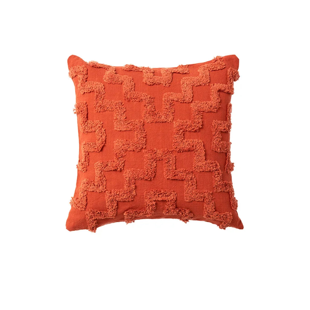 Filled Cushion Accessorize Janni Rust Square - Home & Garden